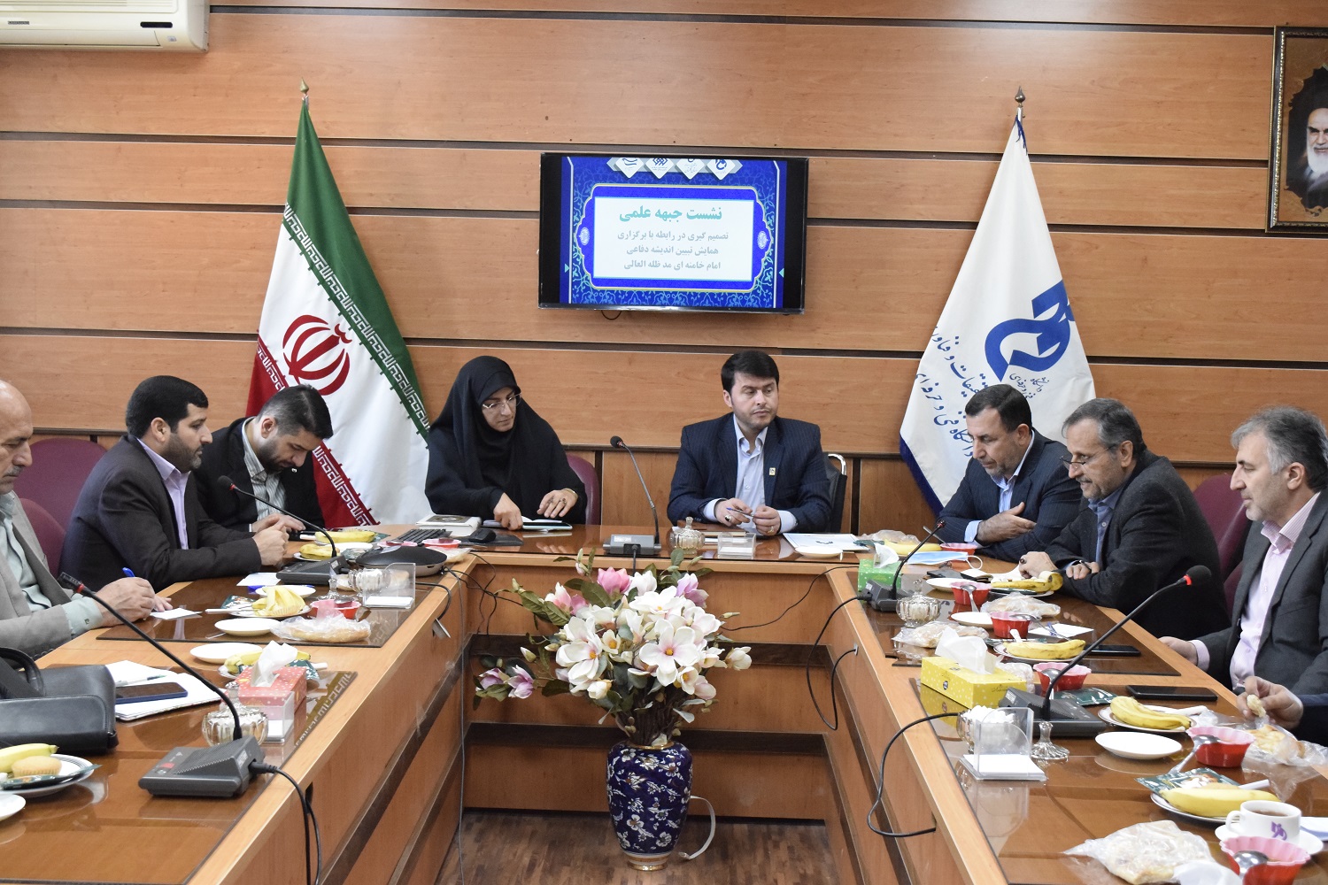 نشست جبهه علمی فرهنگی ،نقش نخبگان در پیروزی انقلاب اسلامی